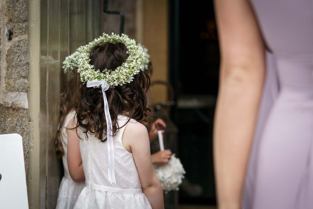 Flower Girl head dress