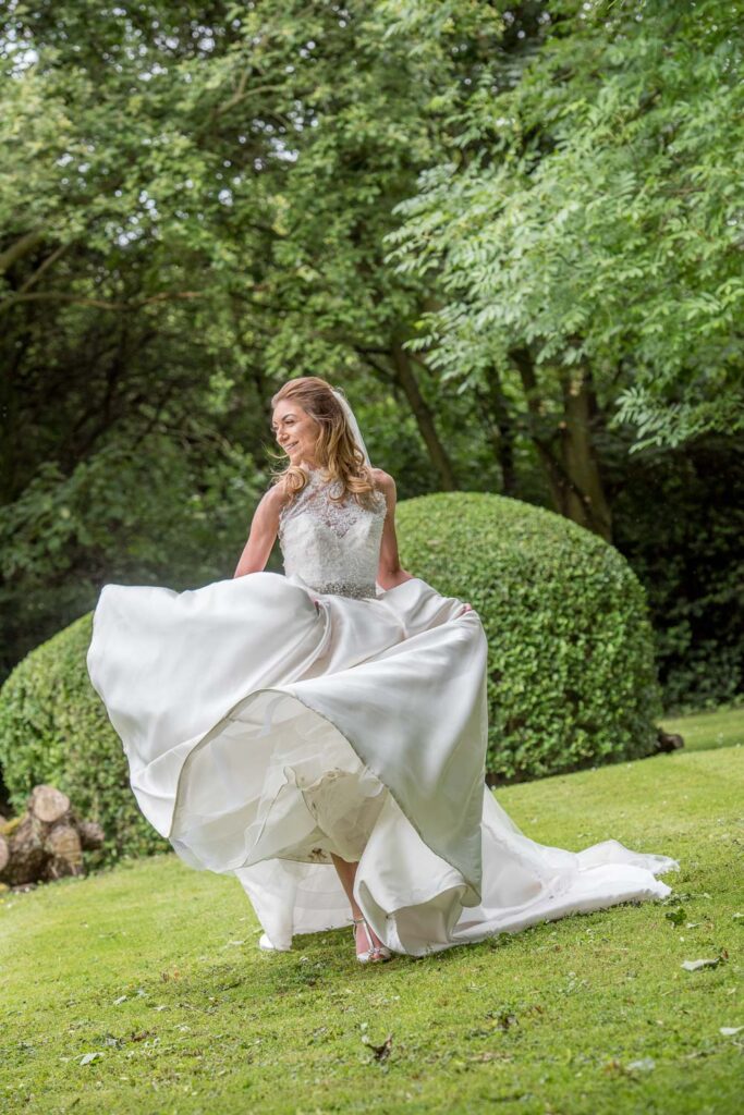 Bridal wedding photography at Woodlands Hotel in Gildersome near Leeds